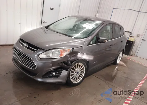2013 Ford C-Max Hybrid Sel from USA, damaged, VIN 1FADP5BU5DL529514